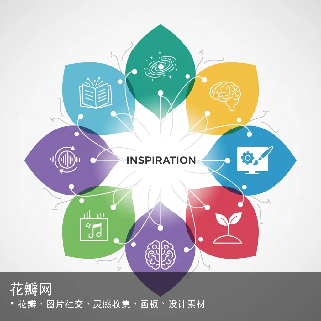 花瓣网 - 花瓣、图片社交、灵感收集、画板、设计素材