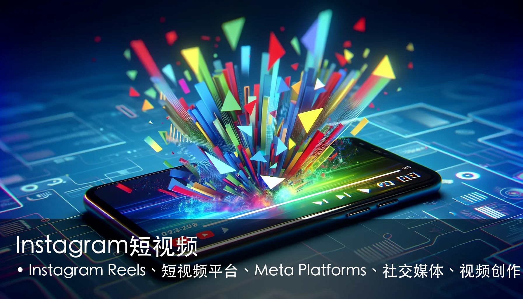 Instagram短视频 - Instagram Reels、短视频平台、Meta Platforms、社交媒体、视频创作