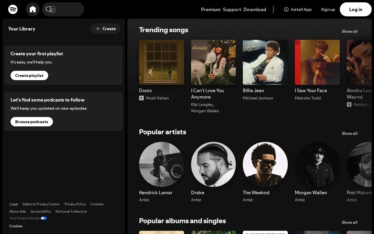 Spotify音乐平台