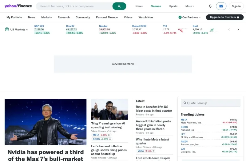 Yahoo Finance
