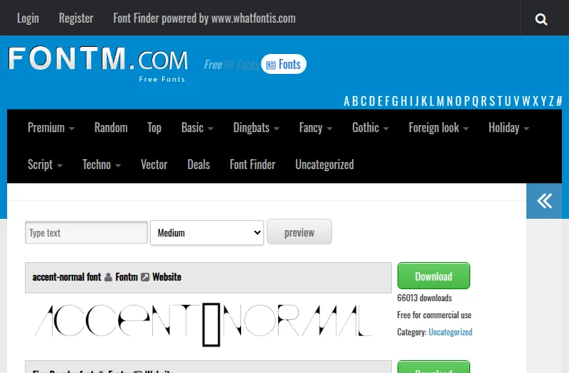 FontM