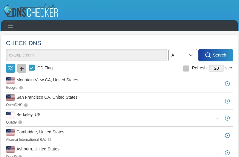DNS Checker