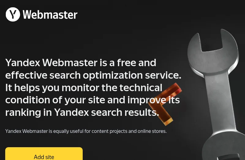 Yandex Webmaster