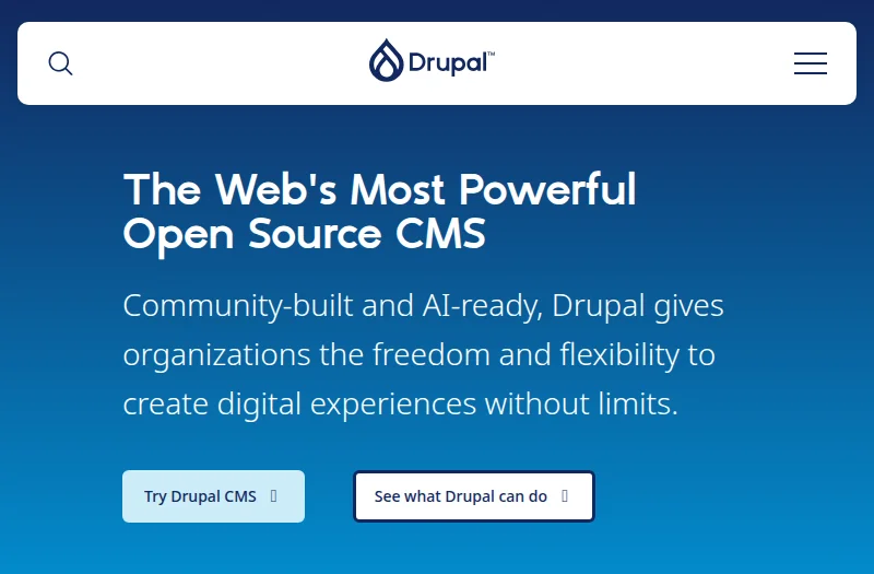 Drupal 官方网站