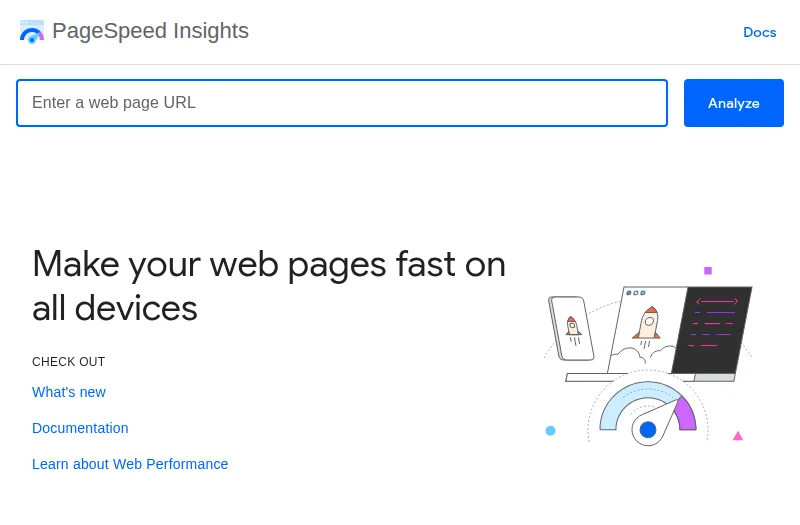 PageSpeed Insights