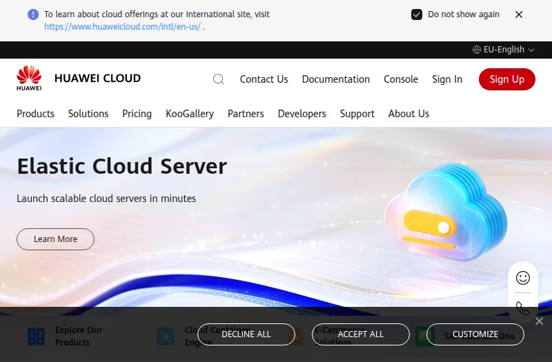 华为云 Huawei Cloud