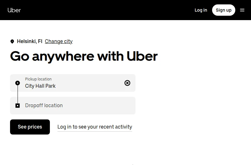 优步(Uber)官方网站