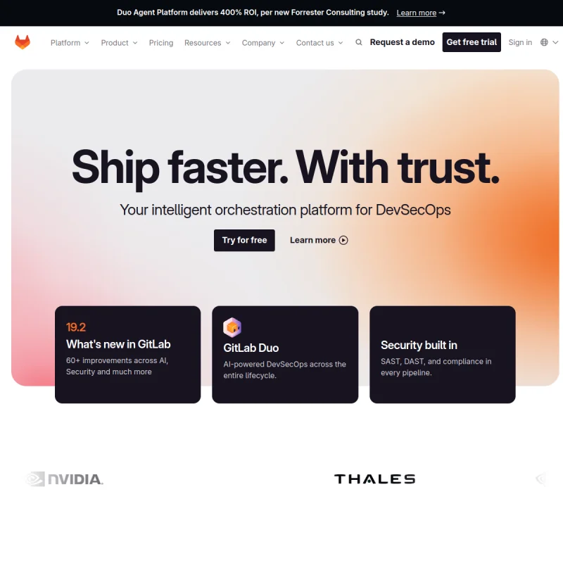 GitLab 官方网站