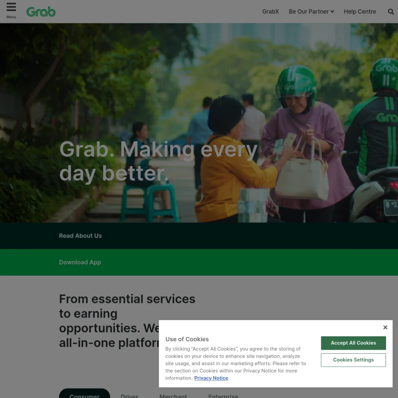 Grab(东南亚超级超级 App)官方网站