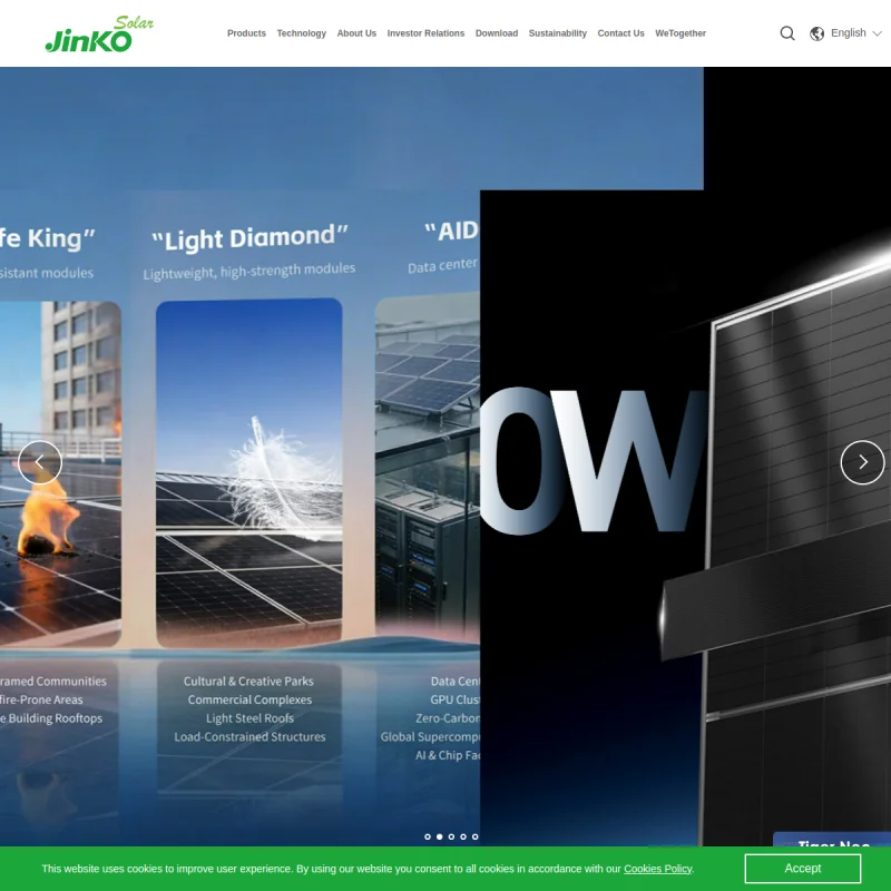 晶科能源(JinkoSolar)官方网站