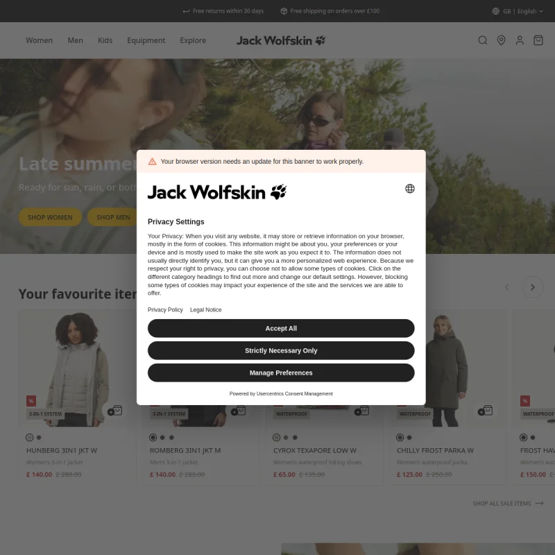 狼爪(Jack Wolfskin)全球官方网站