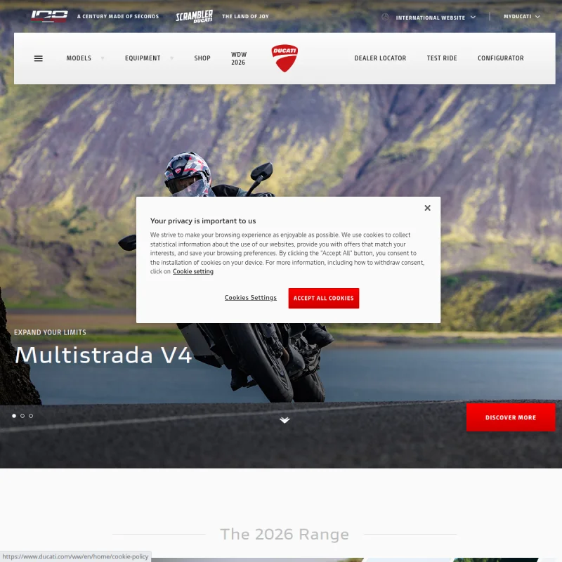 杜卡迪（Ducati）全球官方网站