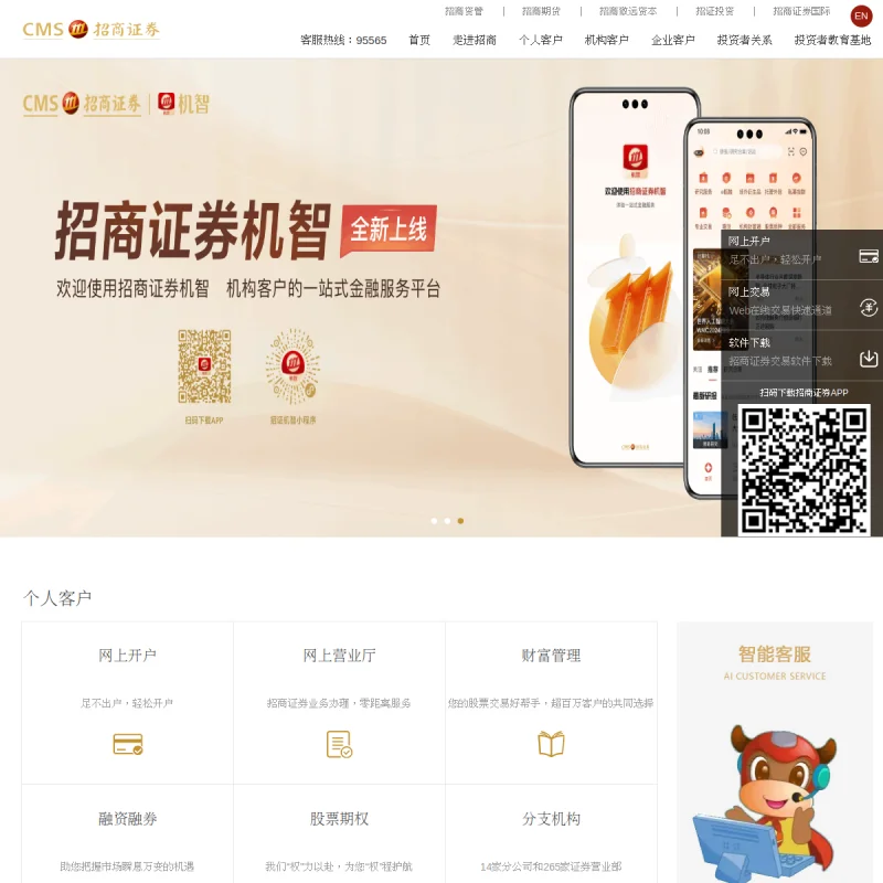 招商证券 CMS