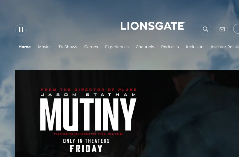 狮门影业(Lionsgate)全球官方网站