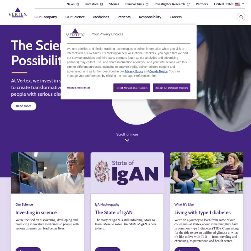 福泰制药 Vertex Pharmaceuticals