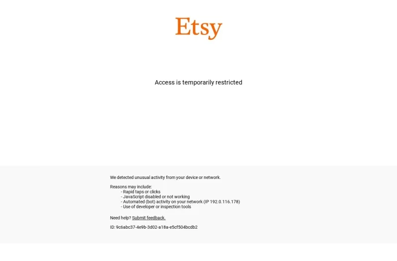 Etsy官方网站