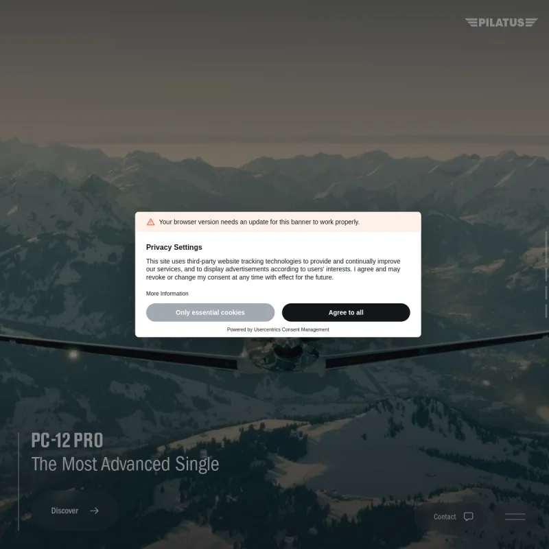 皮拉图斯（Pilatus）官方网站