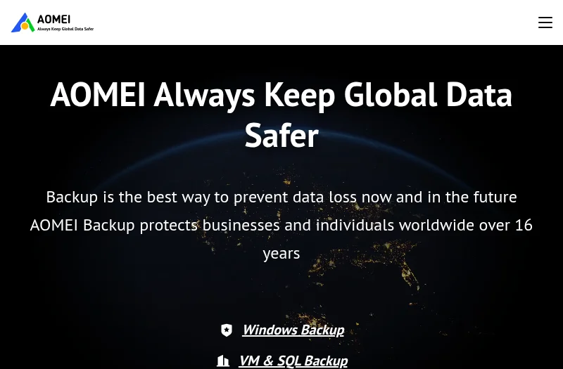 傲梅科技(AOMEI)官方网站