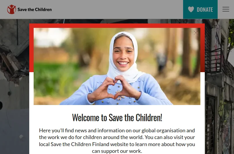 救助儿童会(Save the Children)官方网站