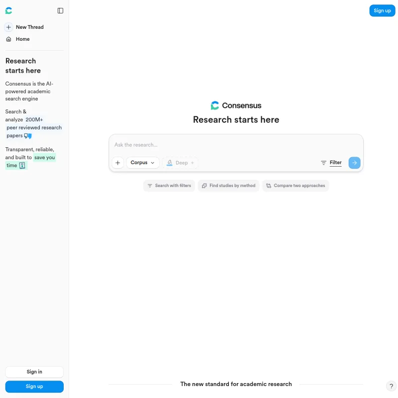 Consensus 官方网站