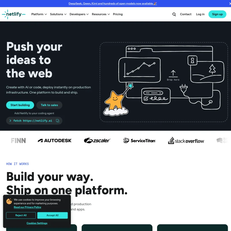 Netlify 官方网站