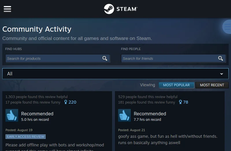 Steam 社区 (Steam Community) – 全球最大 PC 玩家社区、创意工坊与指南中心