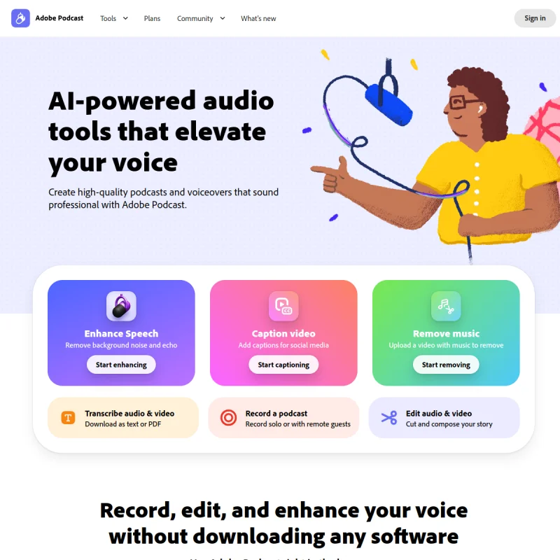 Adobe Podcast