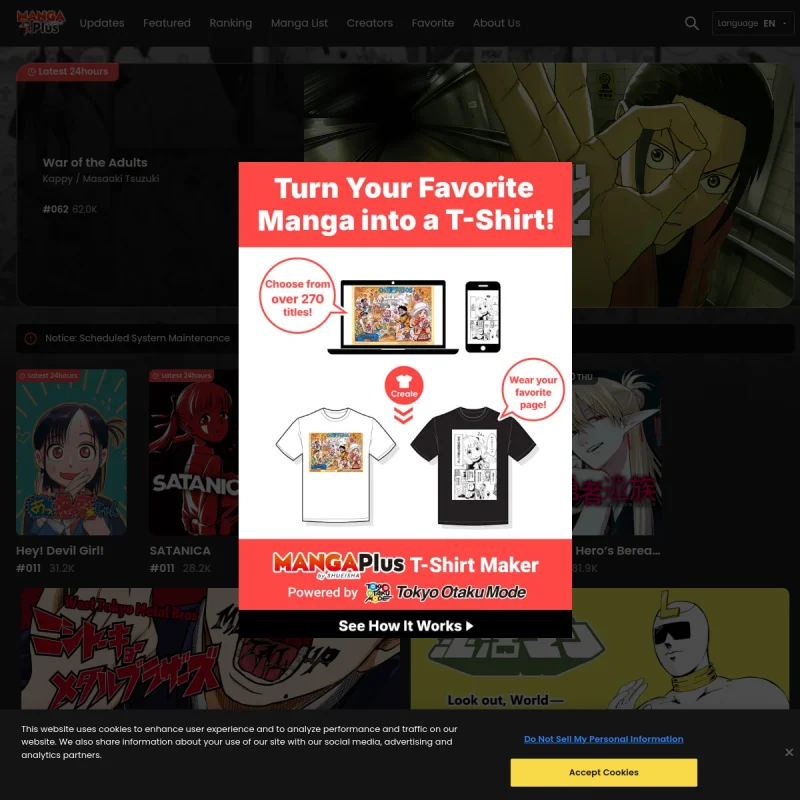 MANGA Plus by SHUEISHA – 集英社官方正版全球同步漫画阅读平台